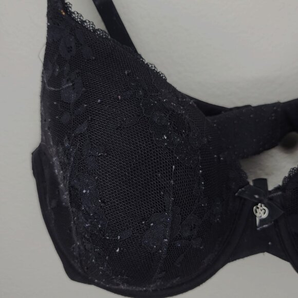 PICK 3 FOR $20 Body By Victoria's Secret Bra Lined Perfect Coverage Black 34DD - Picture 5 of 6